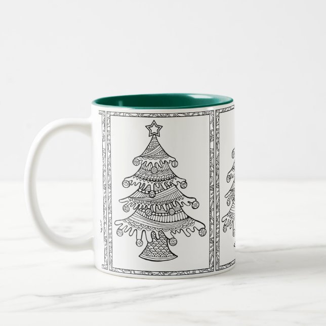Julgran Tvåtons Mugg (Vänster)