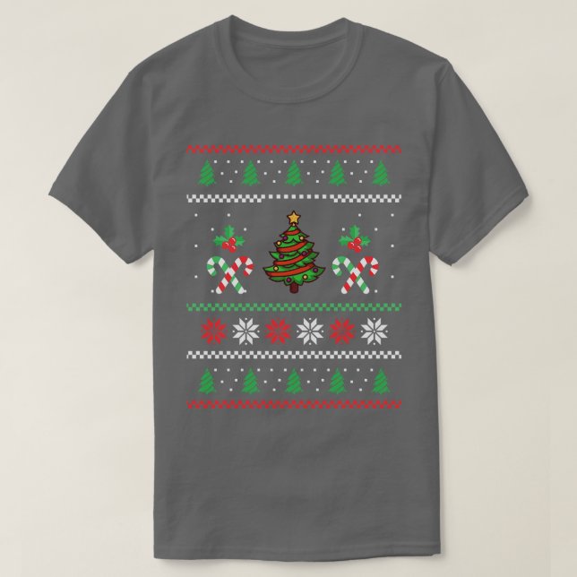 Julgran Ugly jul 2 T Shirt (Design framsida)