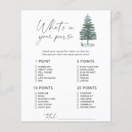 Julgran - vad finns i din väska