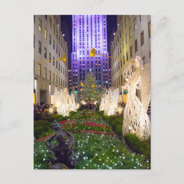 Julgran View 2015 Helg Vykort (Framsida)