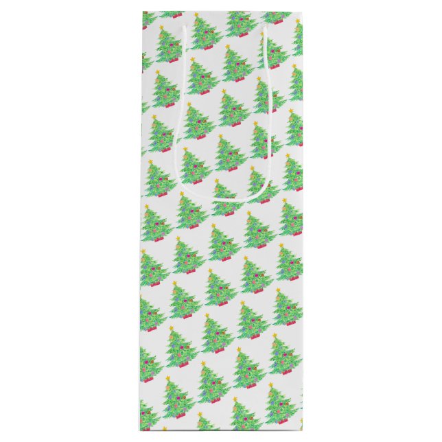 julgran Vin Gift Bag (Framsidan)