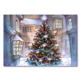 Julgran Vintage Bordsnummer