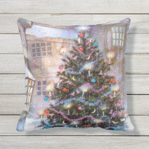 Julgran Vintage Kudde