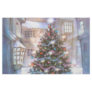Julgran Vintage Tyg