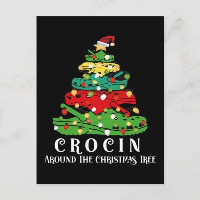 julgran vykort (Framsida)