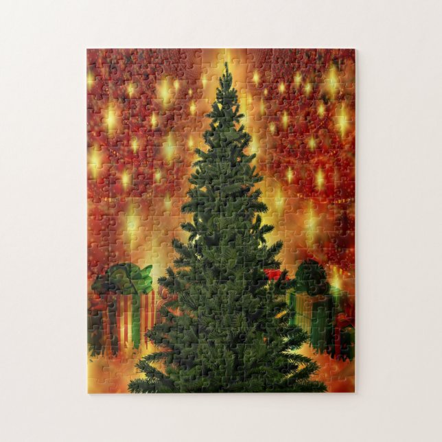 Julgran Wall Pussel (Vertikal)