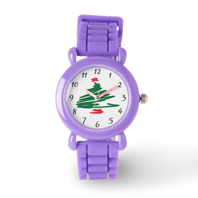 Julgran Watch Armbandsur (Framsida)