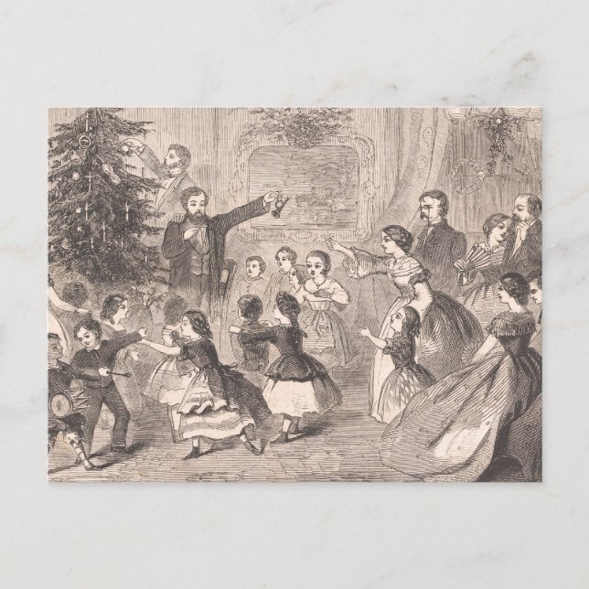 Julgran | Winslow Homer Helg Vykort (Framsida)