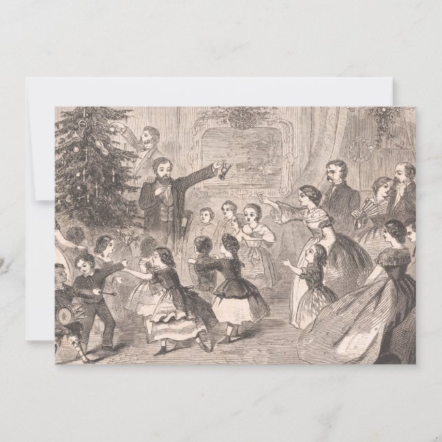 Julgran | Winslow Homer Julkort (Framsida)