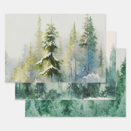 Julgran Wrapping Pappert från Jultomten