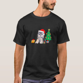 Julgran, Yorkshire valp & presenter T-shirt