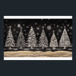 Julgranar Chalkboard Stil Poster<br><div class="desc">Julgranar Chalkboard Stil Poster Transformera din helgdag med vår charming **Julgranar Chalkboard som ger dig snyggt och festlig beröring till ditt hem denna säsong. Den har en vacker kalkbrädesestetik som visar på en trevlig Julgranar,  perfekt för att förbättra ditt vardagsrum med värme och glädje.</div>