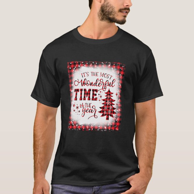 Julgranar.. det är det mest underbara ögonblicket t shirt (Framsida)