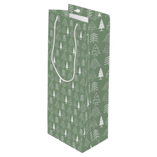 Julgranar Gräs Naturskog Julafton (Framsidan Vinklad)