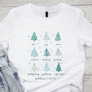 Julgranar Grönt Fruit of the Spirit Faith T Shirt