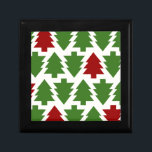 Julgranar Helgdag Mönster Smyckeskrin<br><div class="desc">Julgranar Mönster,  A måste ge julklapp!</div>