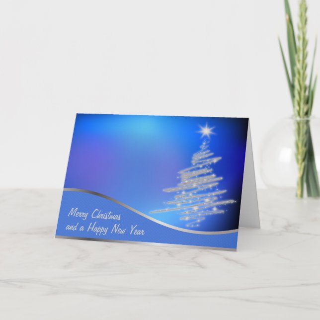 julgranar helgkort (Framsida)