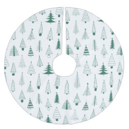 Julgranar Julgransmatta Borstad Polyester