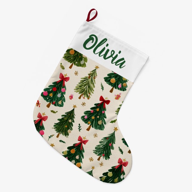 Julgranar Julstrumpa (Framsidan (Hängande))