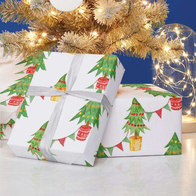Julgranar, Ljus och Dekorationer Presentpapper (Helgdagar)
