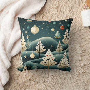 Julgranar MCM Winter Countryside Ornaments Kudde