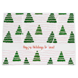 Julgranar med pärlor stringningar mönster