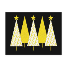 Julgranar - menyfliksområdet Gult