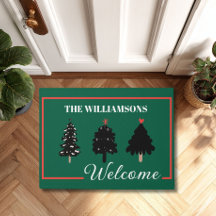 Julgranar Modern Välkomstfamilj Namn