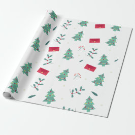 Julgranar mönster , helgdagarna under julen presentpapper