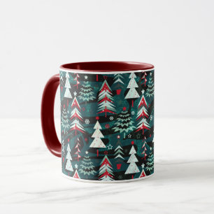 Julgranar. Mugg