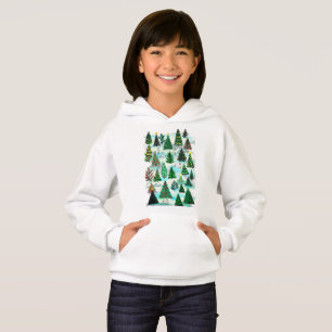 Julgranar och snö t shirt