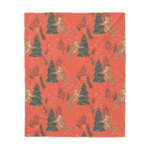 Julgranar och tigrar mönster anpassningsbar, bakgr