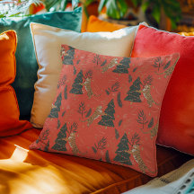 Julgranar och tigrar mönster anpassningsbar, bakgr