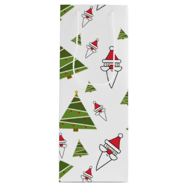 Julgranar och Tomte (Framsidan)