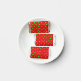 Julgranar på rött