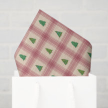 Julgranar-papper med gyllene accenter