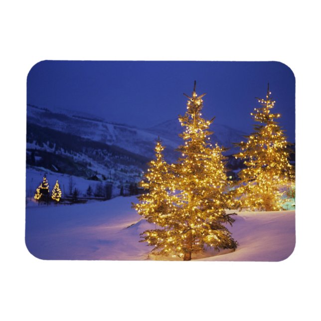 Julgranar Park City, Wastch berg, Magnet (Horisontell)
