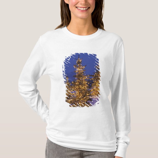 Julgranar, Park City, Wastch Mountains, 2 Tee (Framsida)