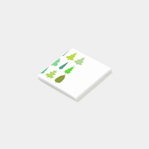 Julgranar Post-it Block