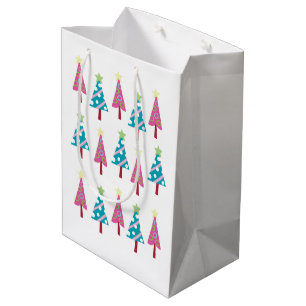 Julgranar Rosa Blue Gift Bags