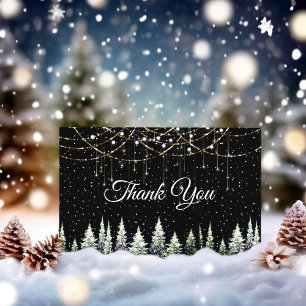 Julgranar silver glitter droppande ljus tack kort