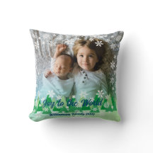 Julgranar White Snöflingor Joy till världen