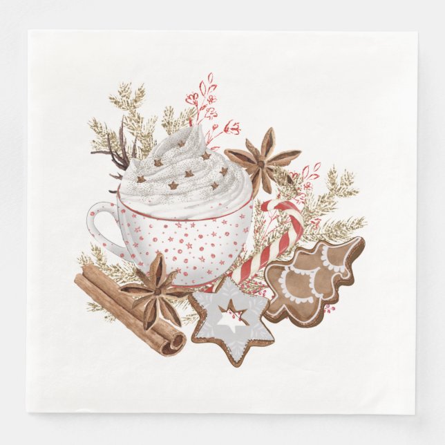 Julgranater Pappersservett (Framsida)