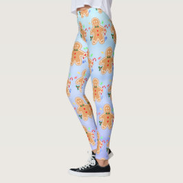 Julgranater Pepparkaksgubbe Candy cane Leggings