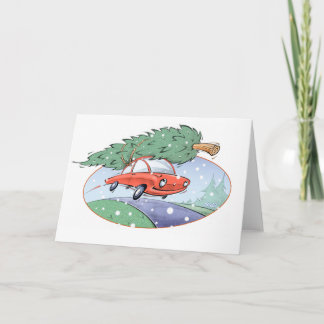 "Julgranbil" - vid Gerry O'Neill Helgkort