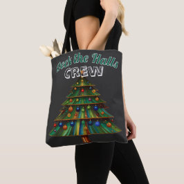 Julgranen Deck the Halls Crew Tygkasse