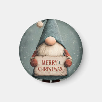 Julgranen som håller God jul Magnet