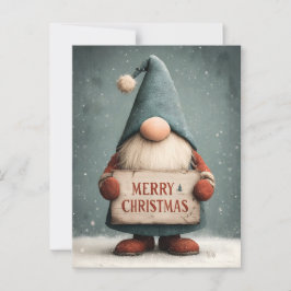 Julgranen som håller God jul Vykort