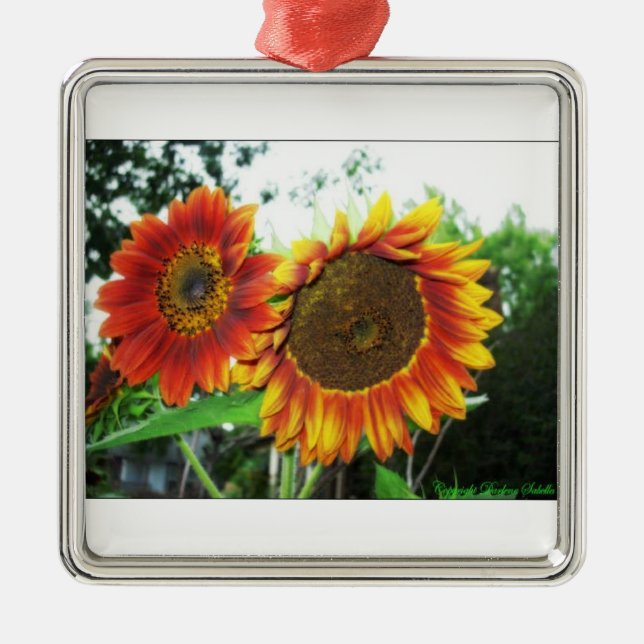 Julgranfloraprydnad Julgransprydnad Metall (Framsidan)