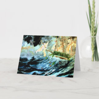 julgranfrakt helgkort